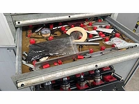 Stalen kast met frezen - afbeelding 6 van  6