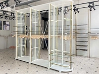 Stalen kleding leg- en hangkast - afbeelding 1 van  7