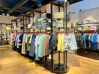 Stalen kleding leg- en hangkast
