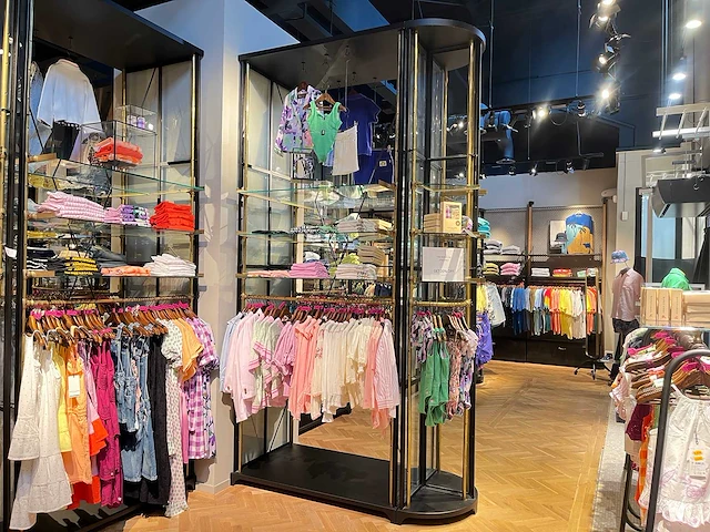 Stalen kleding leg- en hangkast - afbeelding 1 van  7