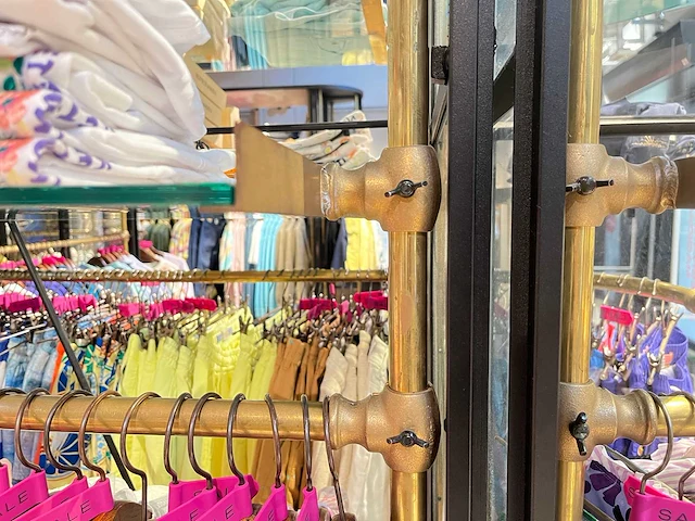 Stalen kleding leg- en hangkast - afbeelding 5 van  7