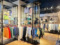 Stalen kleding leg- en hangkast