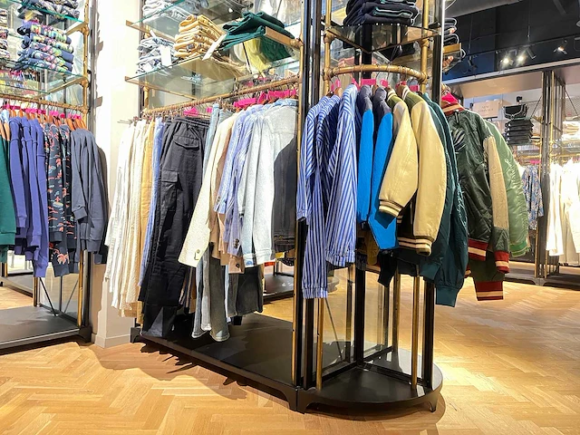 Stalen kleding leg- en hangkast - afbeelding 3 van  8