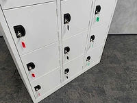 Stalen lockerkast - 15-deurs - afbeelding 5 van  9
