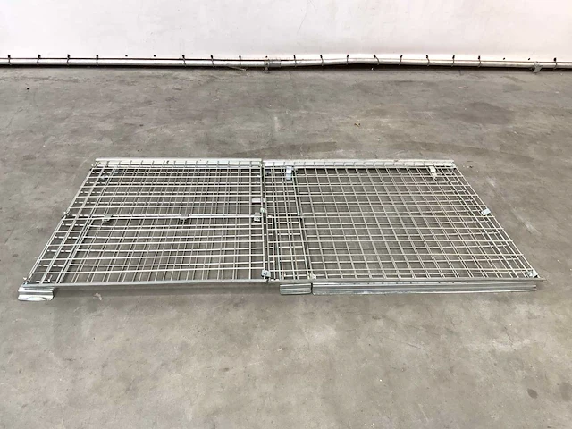 Stalen palletkooi voor blokpallets 1230x1100x1010 mm (20x) - afbeelding 2 van  10