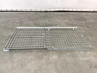 Stalen palletkooi voor blokpallets 1230x1100x1010 mm (20x) - afbeelding 2 van  10