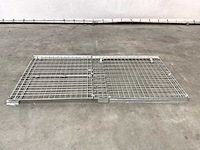 Stalen palletkooi voor blokpallets 1230x1100x1010 mm - afbeelding 2 van  10