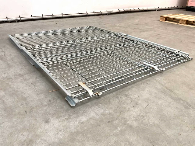 Stalen palletkooi voor europallets 1230x1500x820 mm (75x) - afbeelding 3 van  11
