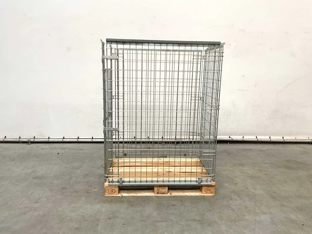 Stalen palletkooi voor europallets 1230x1500x820 mm (75x) - afbeelding 5 van  11