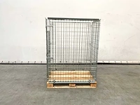 Stalen palletkooi voor europallets 1230x1500x820 mm (75x) - afbeelding 5 van  11