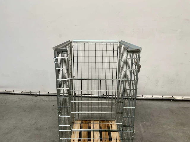 Stalen palletkooi voor europallets 1230x1500x820 mm (75x) - afbeelding 8 van  11
