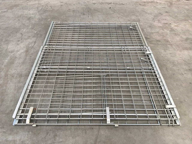 Stalen palletkooi voor europallets 1230x1500x820 mm (75x) - afbeelding 11 van  11