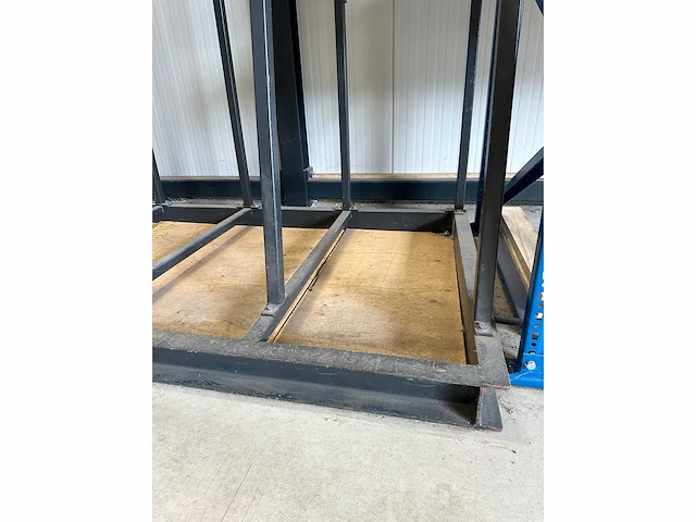 Stalen platenrek / buizenrek (h600xb223xd120 cm) - afbeelding 3 van  6