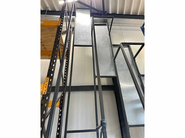 Stalen platenrek / buizenrek (h600xb223xd120 cm) - afbeelding 5 van  6