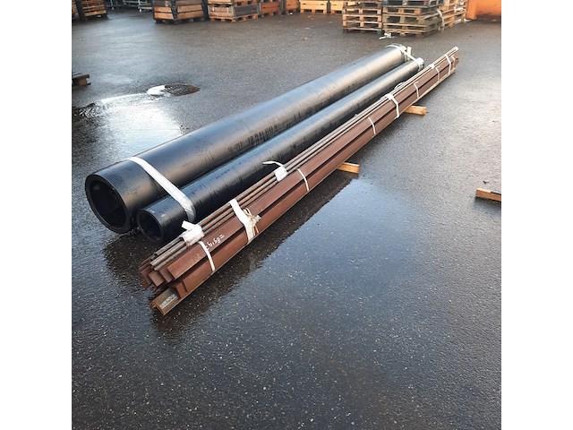 Stalen profielen en 2x kunststof buis - afbeelding 3 van  8