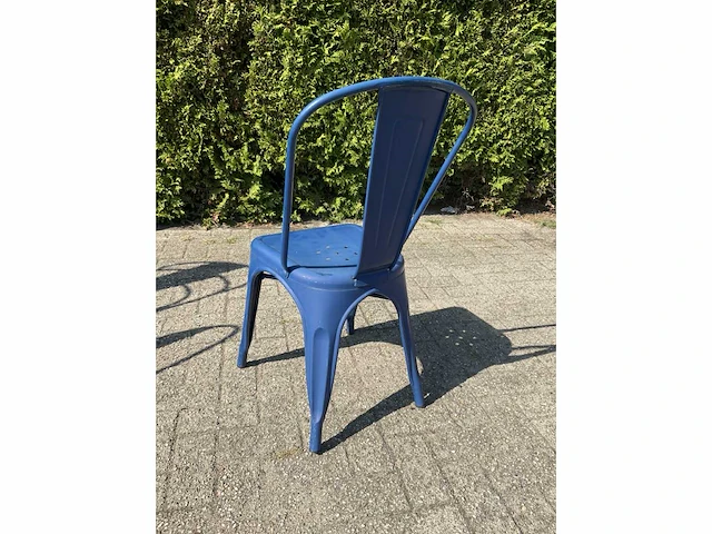 Stalen retro stoel (7x) - afbeelding 5 van  7