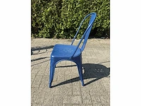 Stalen retro stoel (7x) - afbeelding 6 van  7