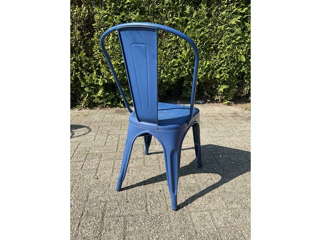 Stalen retro stoel (7x) - afbeelding 7 van  7