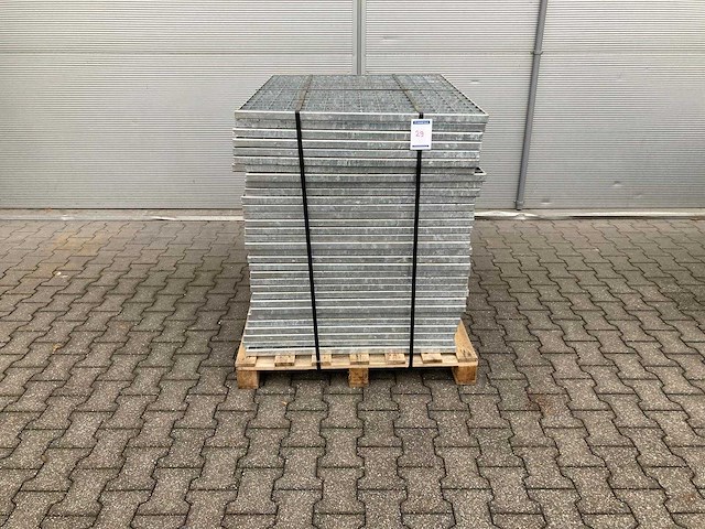 Stalen roostervloer 1100x850mm (32x) - afbeelding 2 van  3