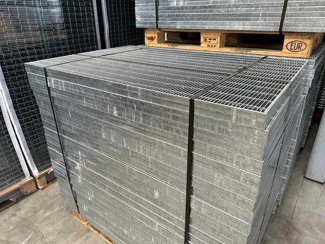 Stalen roostervloer 1300x870x50mm (21x) - afbeelding 3 van  7