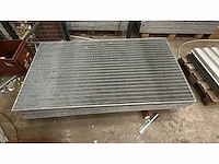 Stalen roostervloer 1800x1000mm (34x) - afbeelding 1 van  2