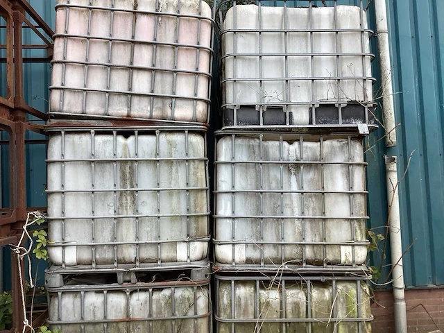 Stalen stapelkrat ibc (6x) - afbeelding 1 van  3