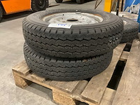 Stalen velgen met band (3x) - afbeelding 2 van  5