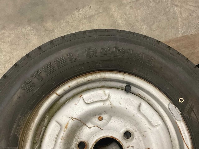 Stalen velgen met band (3x) - afbeelding 4 van  5