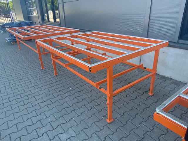 Stalen werktafel (2x) - afbeelding 1 van  11