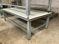 Stalen werktafel (3x) - afbeelding 2 van  4