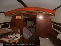 Stalen zeiljacht, waddencruiser, projectboot nynke ii ak, x, bouwjaar jaren 70 - afbeelding 12 van  23
