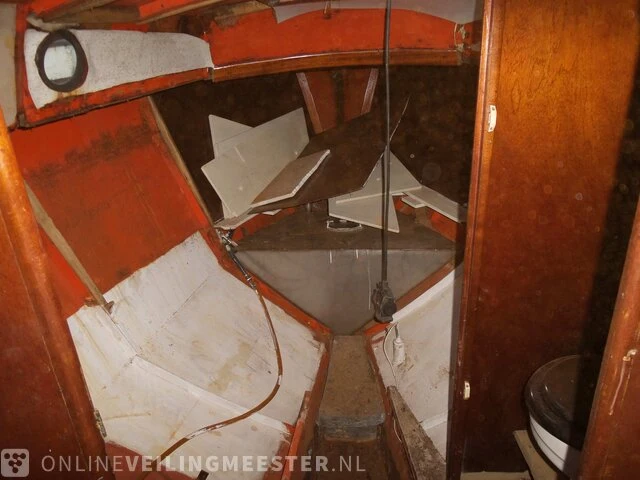 Stalen zeiljacht, waddencruiser, projectboot nynke ii ak, x, bouwjaar jaren 70 - afbeelding 13 van  23