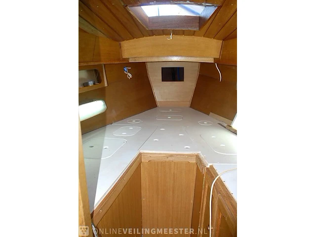 Stalen zeiljacht, waddencruiser, projectboot nynke ii ak, x, bouwjaar jaren 70 - afbeelding 15 van  23