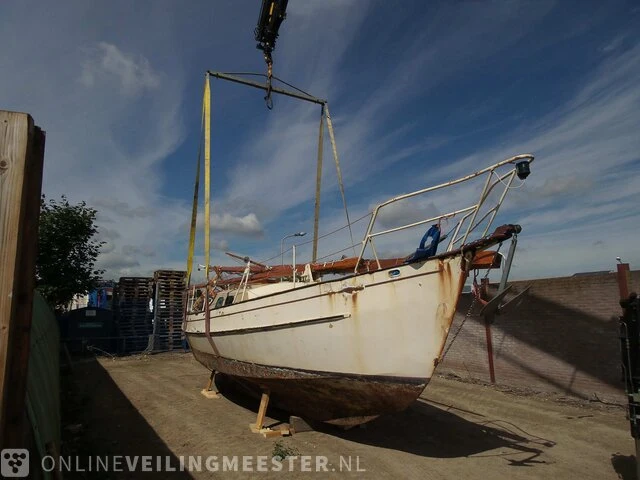 Stalen zeiljacht, waddencruiser, projectboot nynke ii ak, x, bouwjaar jaren 70 - afbeelding 2 van  23