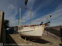Stalen zeiljacht, waddencruiser, projectboot nynke ii ak, x, bouwjaar jaren 70 - afbeelding 2 van  23