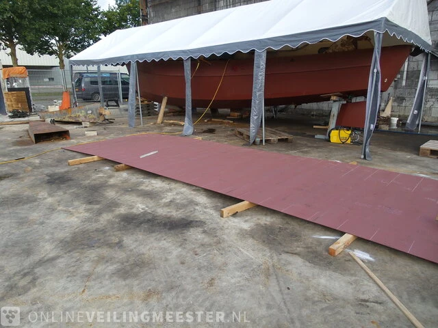 Stalen zeiljacht, waddencruiser, projectboot nynke ii ak, x, bouwjaar jaren 70 - afbeelding 8 van  23