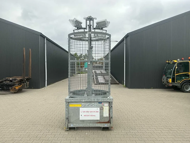 Stalico 8,5 meter telescopische lichtmast - afbeelding 1 van  17