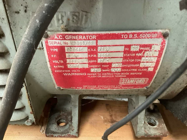 Stamford pc164e stroomgenerator - afbeelding 5 van  5