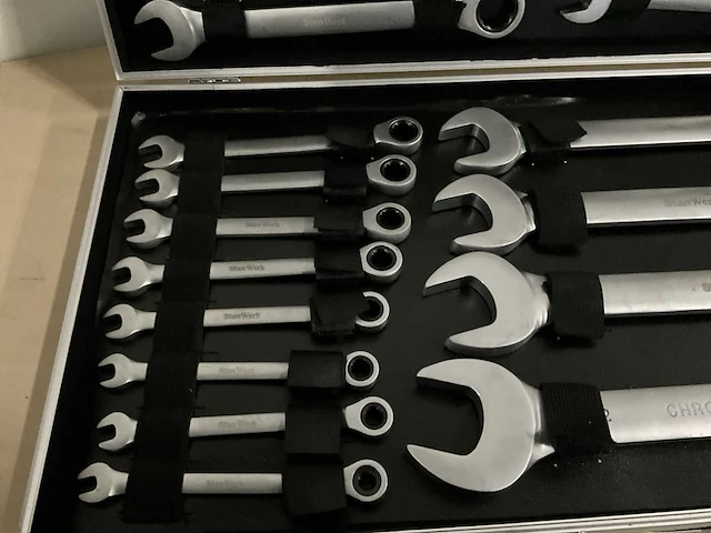 Stan werk ring ratel set 6-32 mm 22-delig - afbeelding 3 van  4