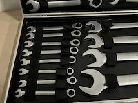 Stan werk ring ratel set 6-32 mm 22-delig - afbeelding 3 van  4