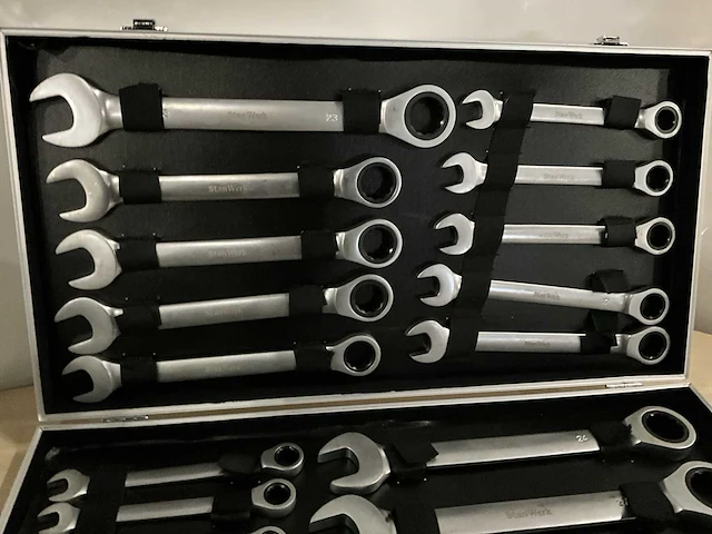 Stan werk ring ratel set 6-32 mm 22-delig - afbeelding 4 van  4