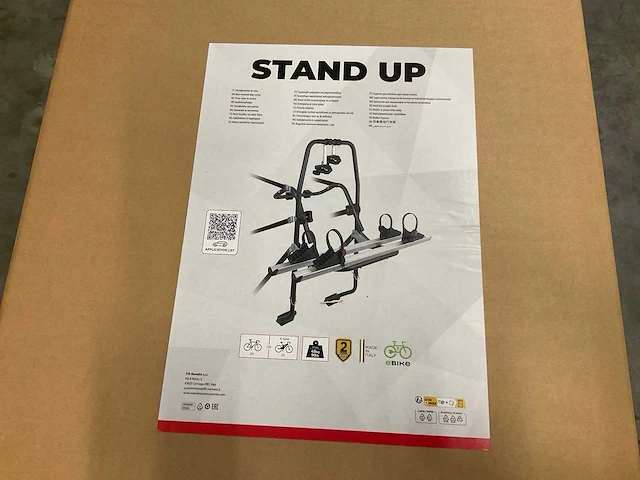 Stand up fietsendrager fietsdrager - afbeelding 1 van  5