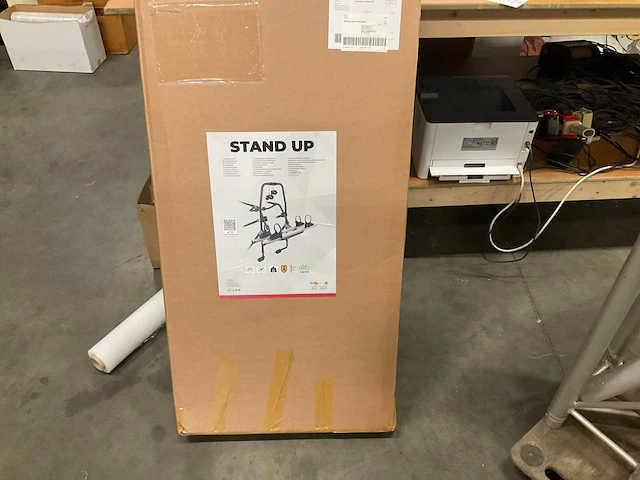 Stand up fietsendrager voor op de kofferbak - afbeelding 2 van  2