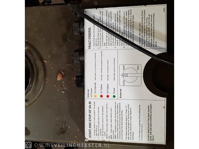 Standkachel dantherm, va-m 15 mkii - afbeelding 3 van  14