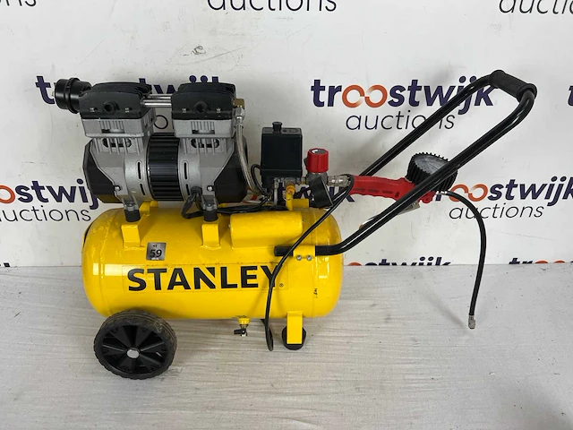 Stanley dst150/8/24 silent compressor olievrij 24l - afbeelding 2 van  2