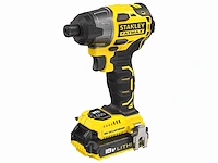 Stanley fatmax - fmck463d2t-qw - gereedschapsset boormachine 5- delig - afbeelding 2 van  7