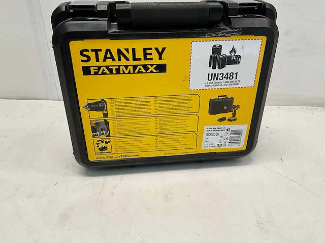 Stanley fatmax fmc625d2 schroef boormachine - afbeelding 2 van  4