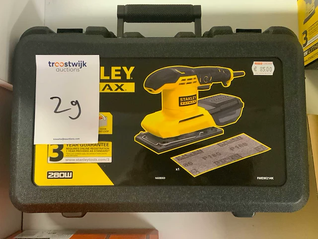 Stanley fmew214k schuurmachine - afbeelding 1 van  2