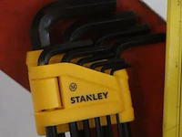 Stanley gereedschap - afstandsmeter, inbusset & houtbeitelset - afbeelding 4 van  4