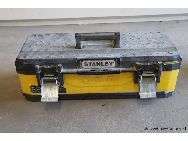 Stanley gereedschapskoffer incl. handgereedschap & soldeerbrander met slang - afbeelding 7 van  9